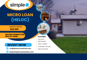 Rental income backed micro loan