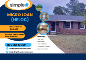 QRTLY PAYMENTS! RENTAL BACKED MICRO LOAN