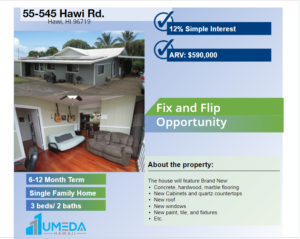 Fix and Flip 4th: Hawaii Home Investment Opportunity!