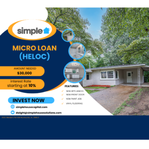 RENTAL BACKED MICRO LOANS + HELOC