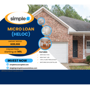 RENTAL BACKED MICRO LOANS + HELOC